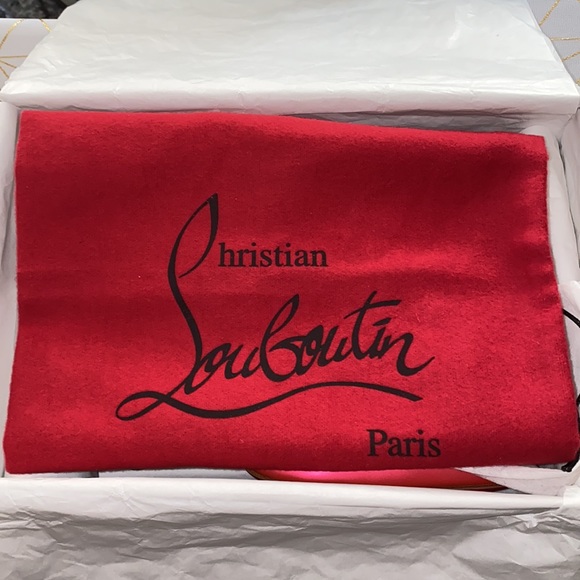 Louboutin ‘Hot Chick’ 100 Fluorescent Metal Pumps - Picture 14 of 14